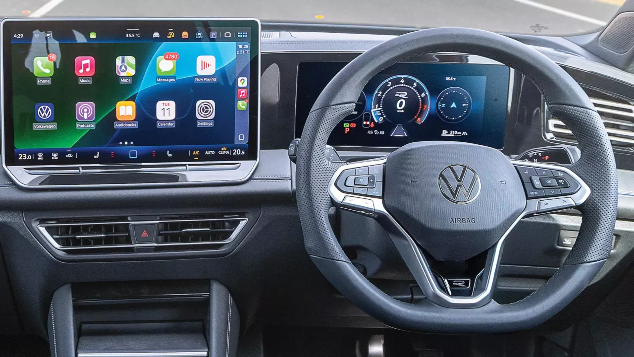 Tiguan R line Dashboard Tiguan R line Dashboard